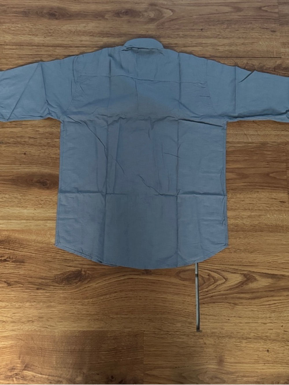 Zara Men's Button-Down Shirt - Gray - Picture 2 of 3